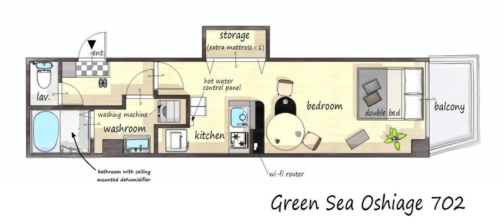 Green Sea Oshiage Tokió Kültér fotó